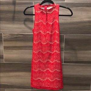 Red Lace Dress